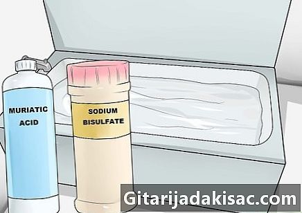 Cómo reducir el pH de una bañera de hidromasaje