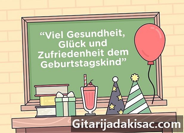 Com dir "feliç aniversari" en alemany