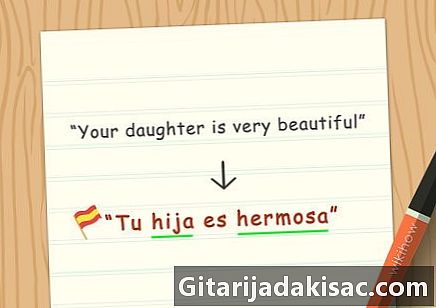 Kā pateikt jauku meiteni spāņu valodā