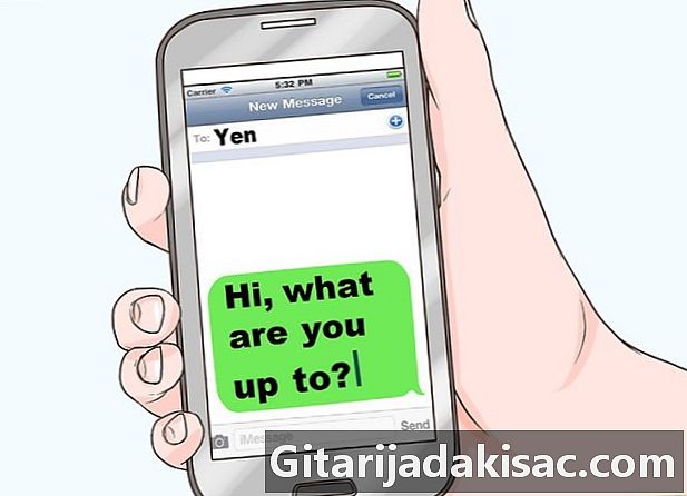 Hvordan fortelle en jente at vi elsker henne på SMS