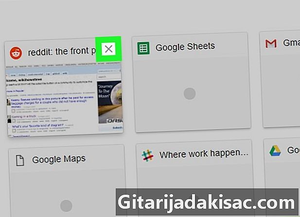 Enim külastatud veebisaitide kustutamine Google Chrome'ist