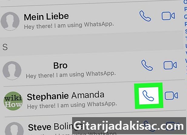 Kā veikt balss zvanu, izmantojot WhatsApp