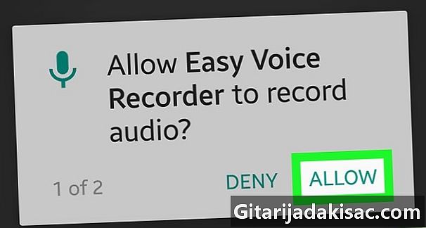Hvordan spille inn en stemme på Android