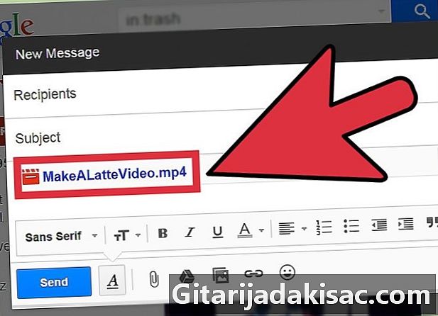 Video sūtīšana, izmantojot Gmail