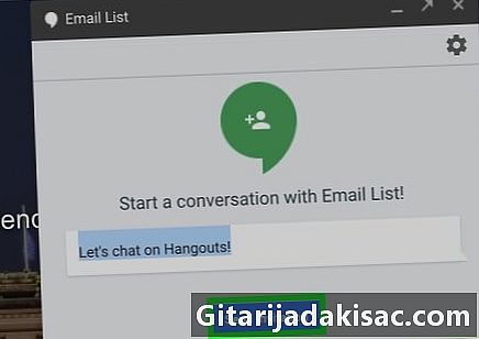 Cómo enviar una invitación a alguien en Hangouts de Google