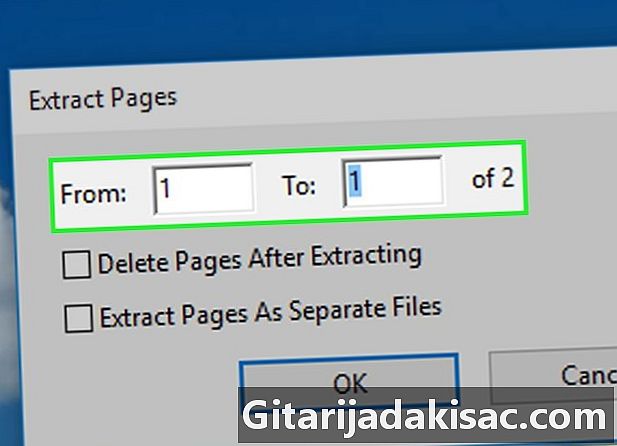 Hur man extraherar sidor från ett PDF-dokument för att skapa ett nytt PDF-dokument