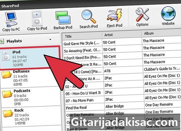 Cara mengekstrak suara dari iPod tanpa menggunakan iTunes