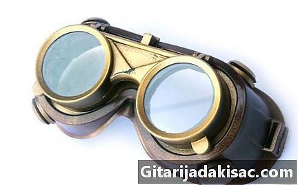 كيفية صنع النظارات steampunk