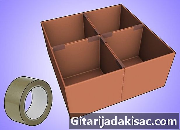 Karton kutular ile bir saklama dolabı nasıl yapılır