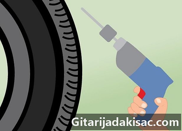 Cómo hacer que un neumático se balancee