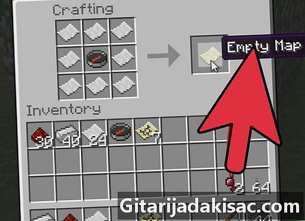 Hvordan lage et kompass i Minecraft