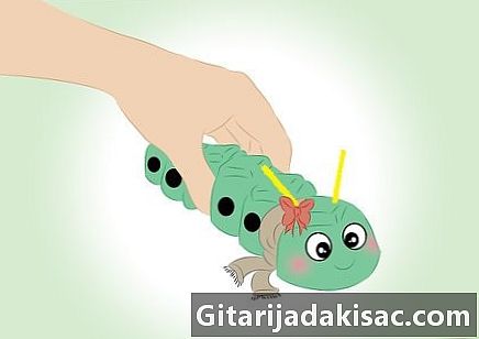 Como fazer uma lagarta