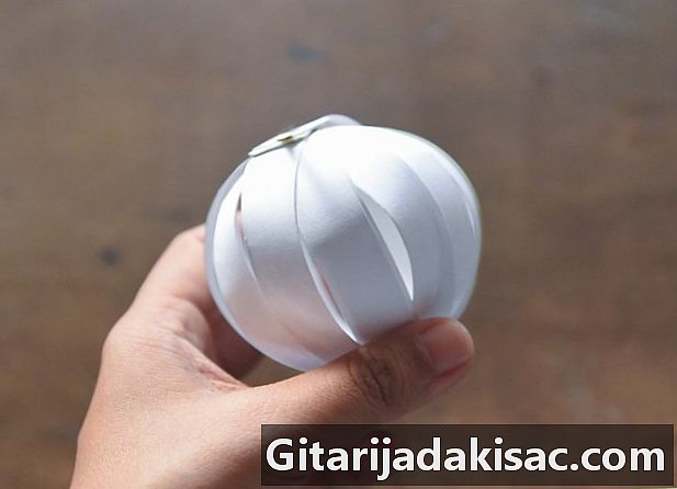 Как сделать бумажный шар