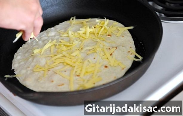 Как да си направим сирене Quesadillas
