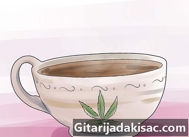 Cara membuat teh ganja