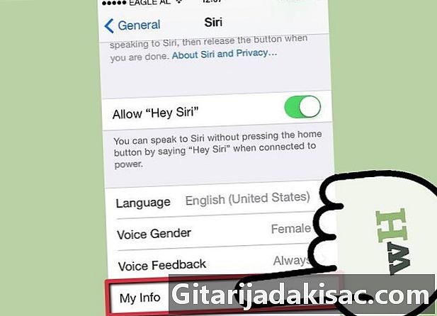 Siri'nin seni ismiyle çağırması