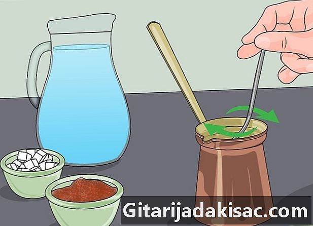 Wie man einen türkischen Kaffee macht