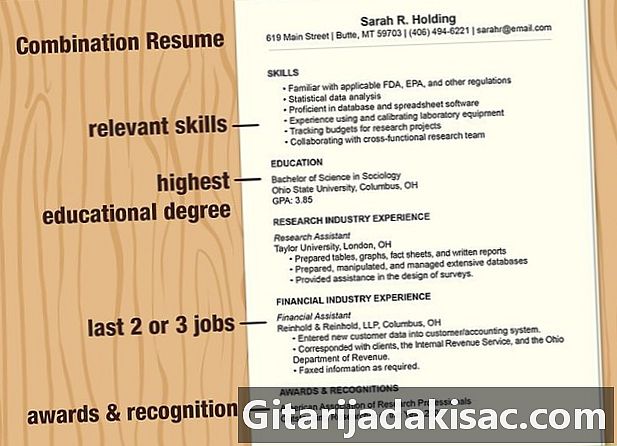 Bagaimana untuk membuat resume