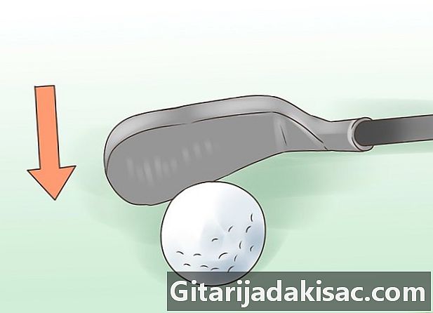 Como fazer um empate e um desbotamento para o golfe