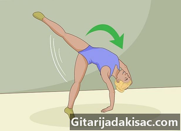 Kako narediti flip loputo v gimnastiki