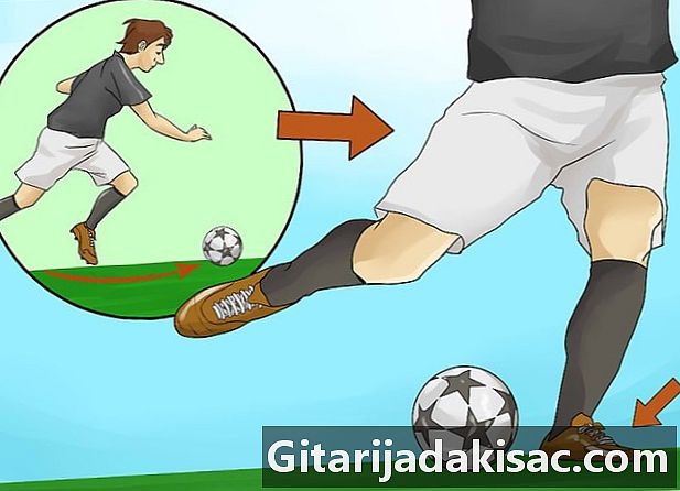 Як зробити сухий удар футболу