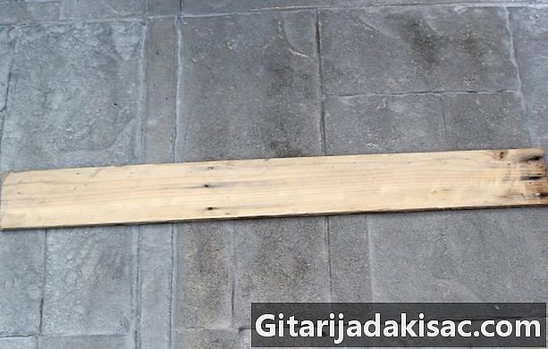 Como hacer una espada de madera