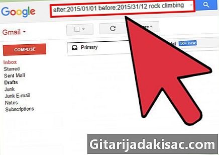 Com es pot cercar per data a Gmail