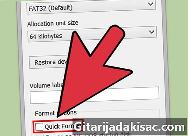 Kako formatirati u FAT32