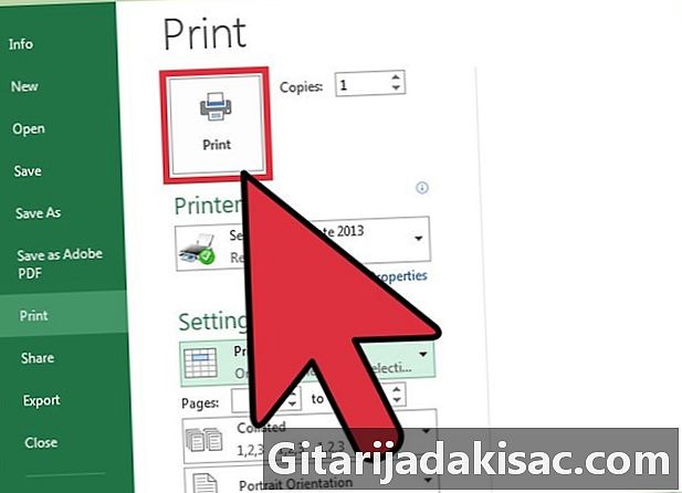 Excel 시트의 일부만 인쇄하는 방법