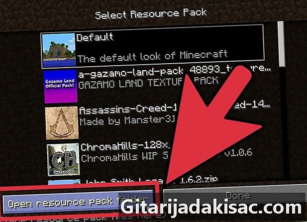 Cómo instalar paquetes de recursos para Minecraft