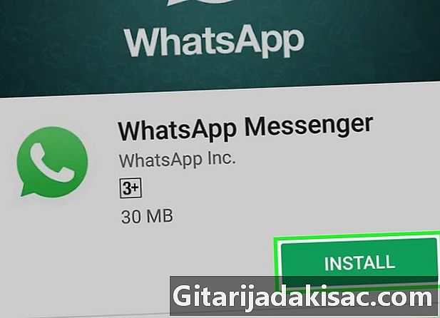 Kako namestiti WhatsApp