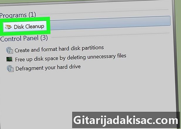 Cara mengosongkan ruang disk (Windows 7)