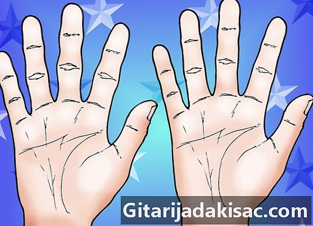 اس کے ہاتھ کی انگلیاں کیسے پڑھیں