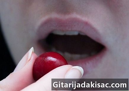 Como comer cerezas