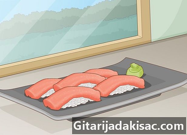 如何吃寿司