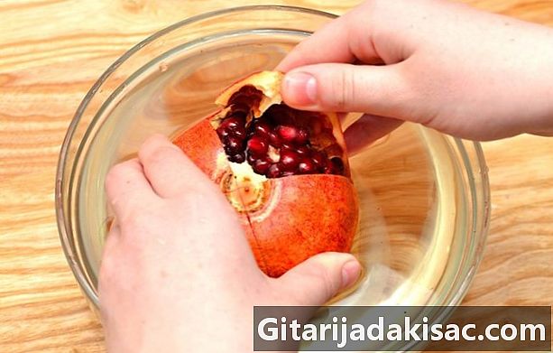 Hvordan man spiser en granatæble