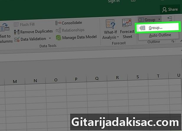 Cum să ascundeți coloane în Excel