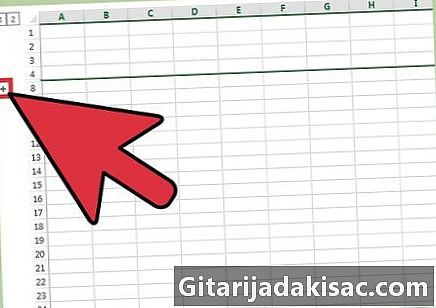 Cómo ocultar líneas en Excel