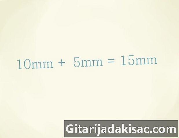 Hvordan måle i millimeter