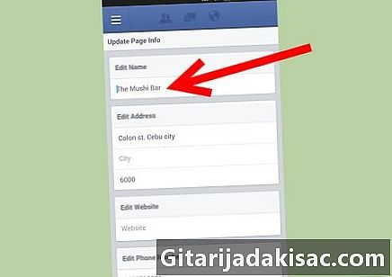 Cómo actualizar su información con el Administrador de páginas de Facebook