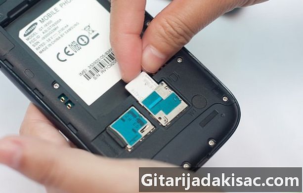 Как да поставите SIM карта в Samsung Galaxy S3