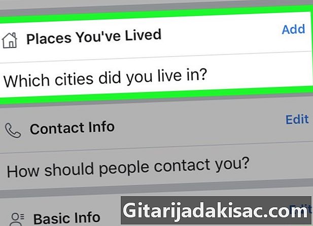 כיצד לשנות את המיקום שלך בפייסבוק