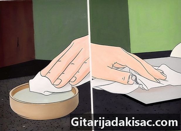 كيفية تنظيف البقع على الورق